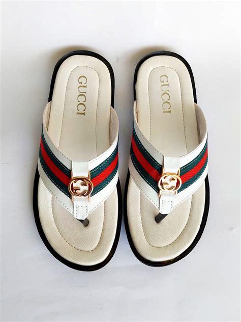 white gucci slippers for men|original gucci slippers.